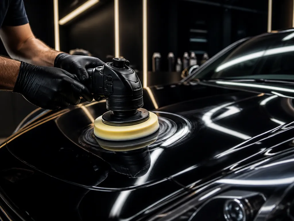 Waxing and polishing service